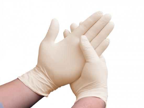 tek kullanımlık tıbbi sentetik eldivenler
