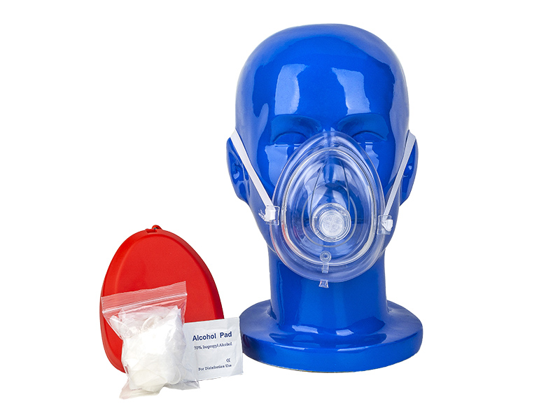 yetişkin / çocuk cpr kurtarma cep resüsitasyon maskesi 